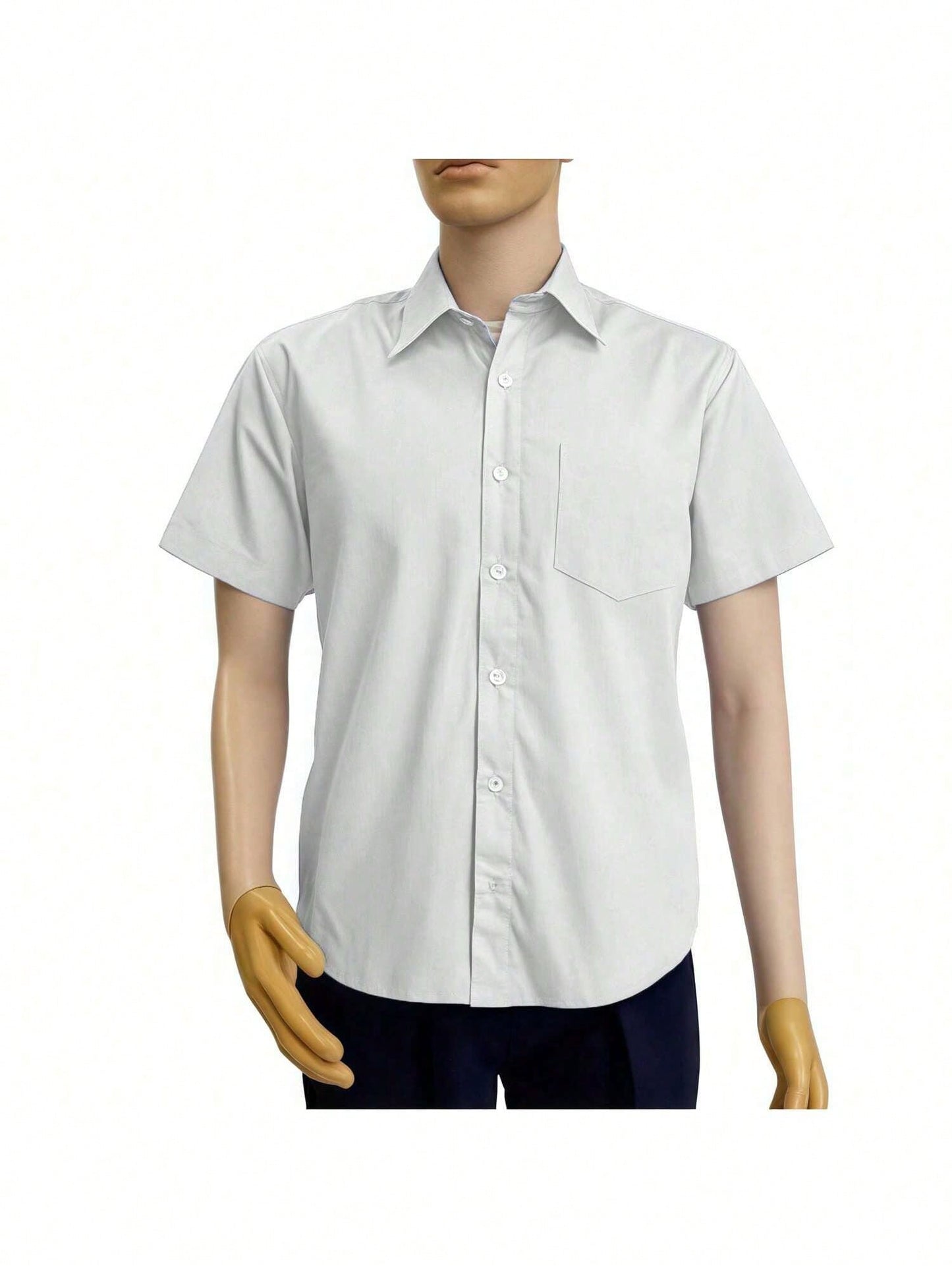 Camisa de hombre manga corta.