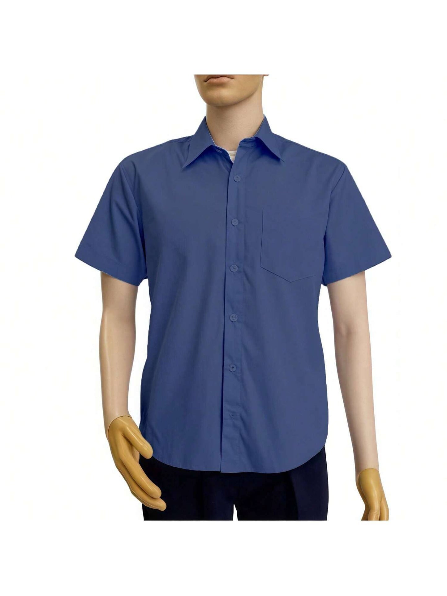 Camisa de hombre manga corta.