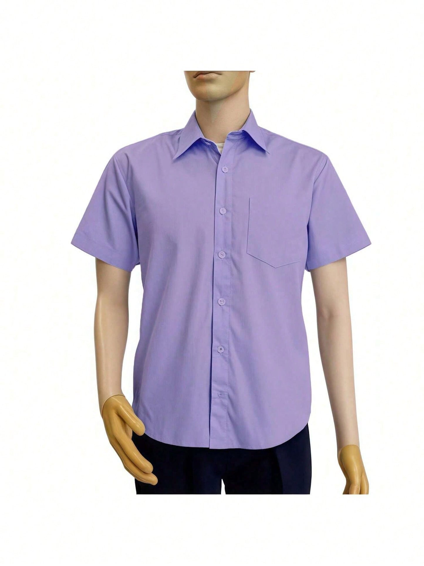 Camisa de hombre manga corta.