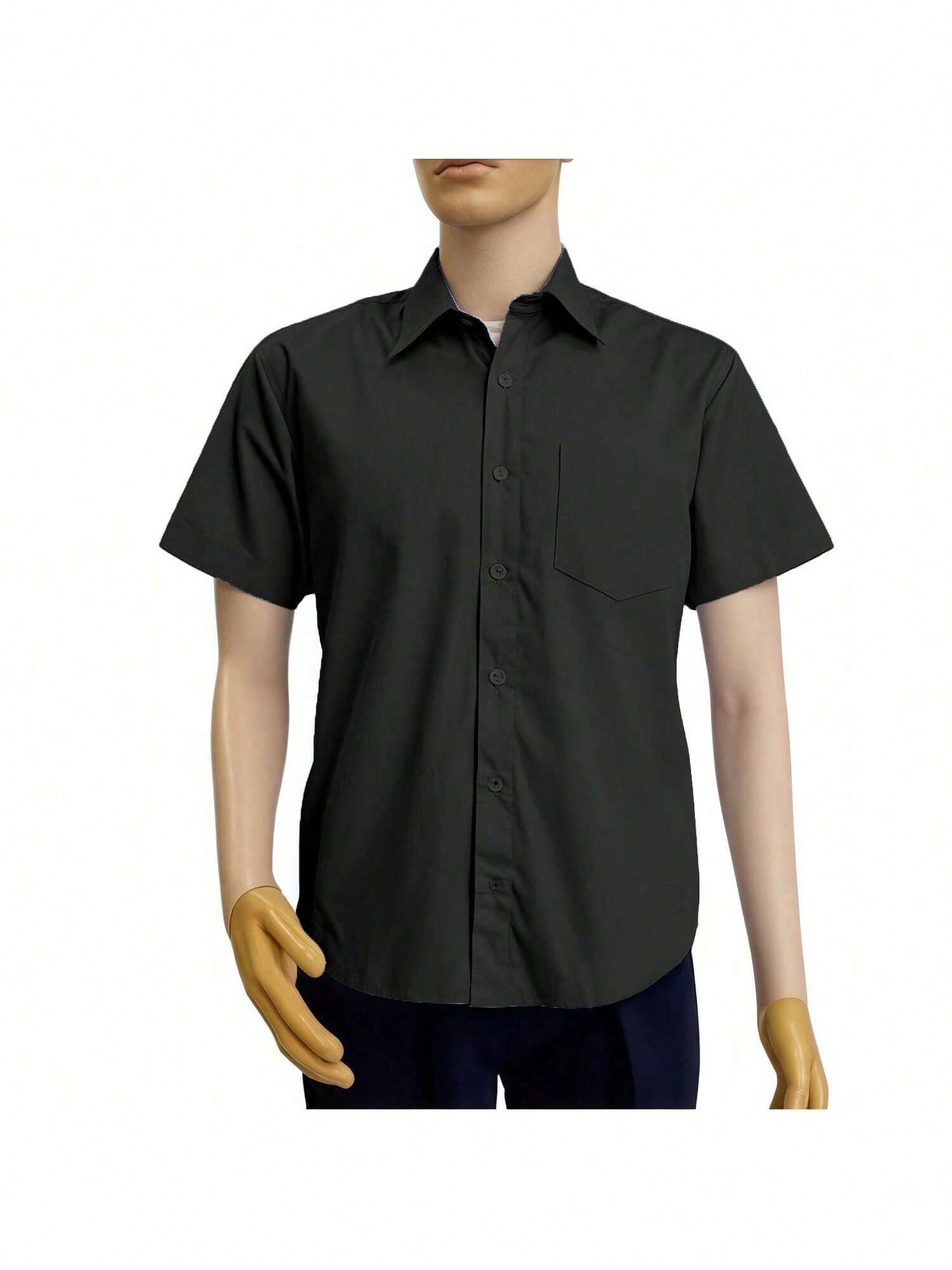 Camisa de hombre manga corta.