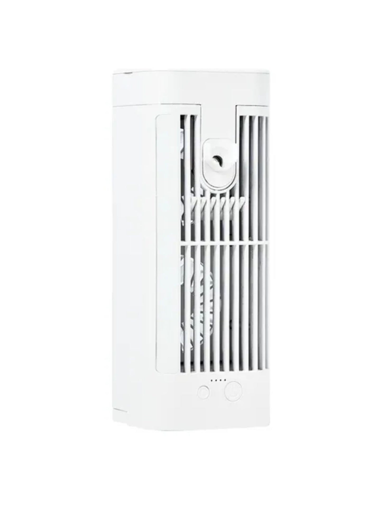 Ventilador De Aire Acondicionado Portátil 2400mah+luz.