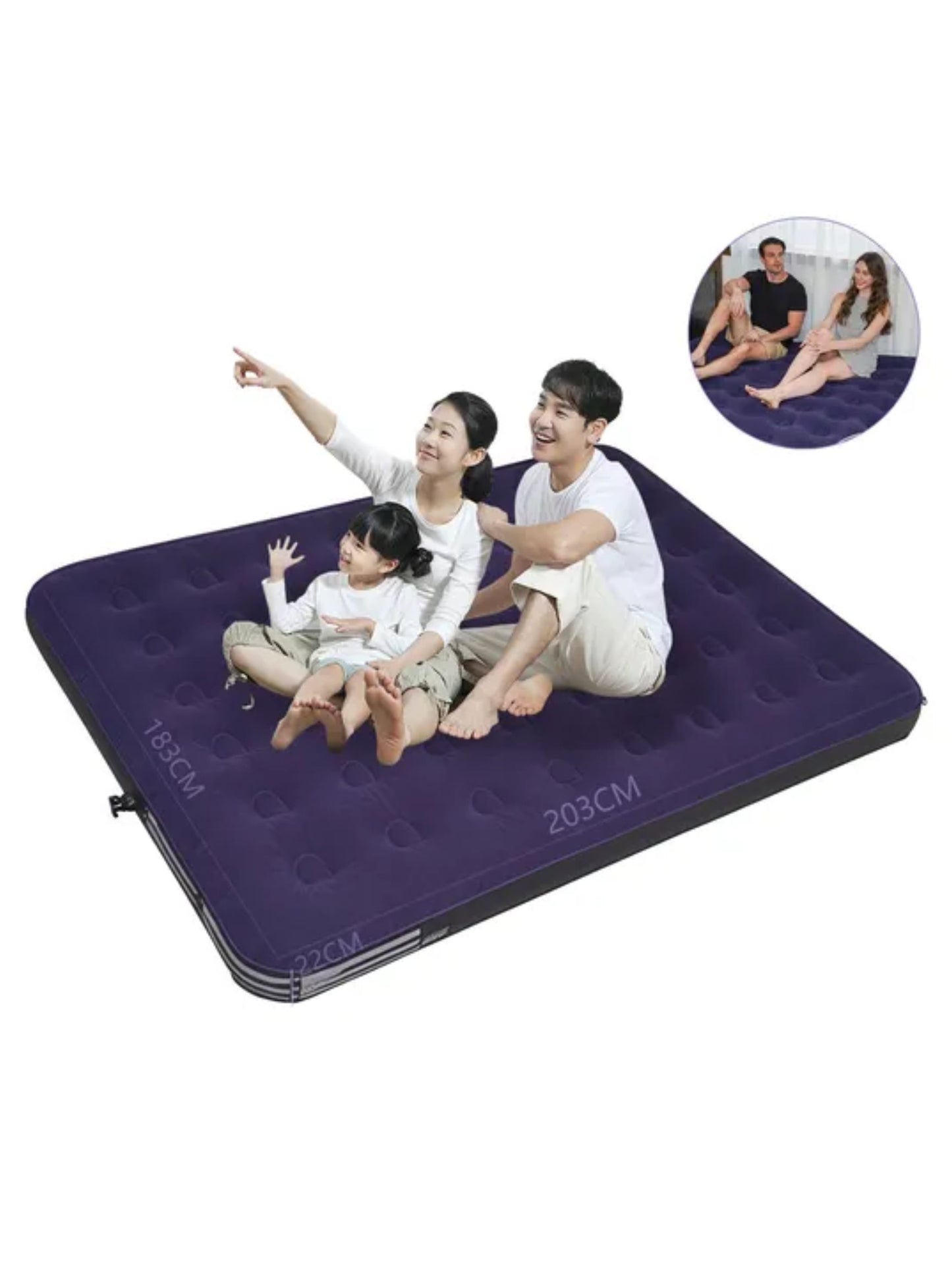 Colchón inflable.