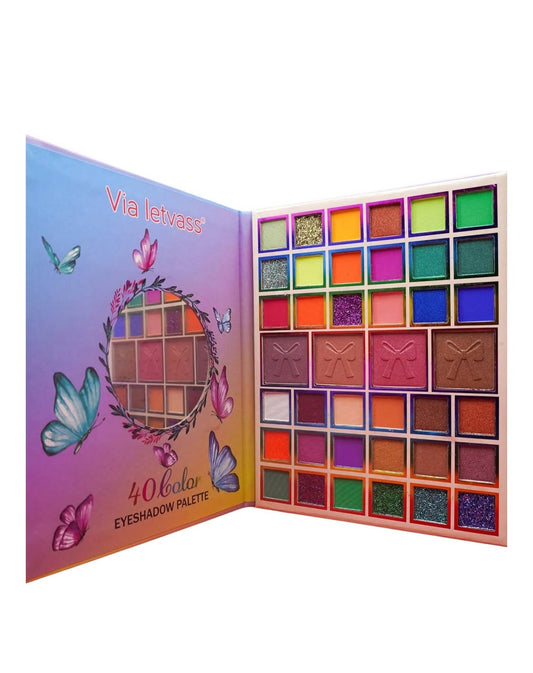 Paleta De Sombras Para Ojos 40 Colores