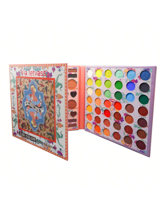 Paleta De Sombras Para Ojos 128 Colores